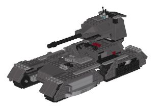 Lego Halo Scorpion Battle Tank UNSC M808B Custom Set