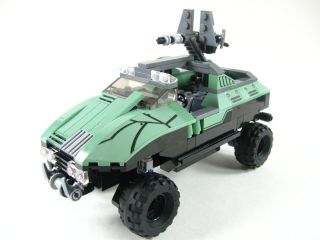 Lego Custom Halo Warthog Milatary Jeep Delta