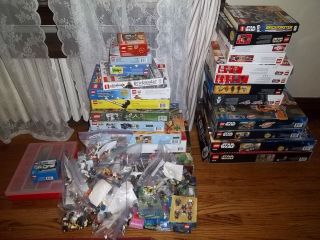 MASSIVE LEGO COLLECTION 445+ MINIFIGURES, 36 SETS, 1000S ACCESSORIES