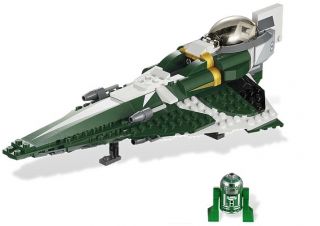 Lego Star Wars 9498 Saesee Tinn Jedi Starfighter (Ship + R3D5 Droid