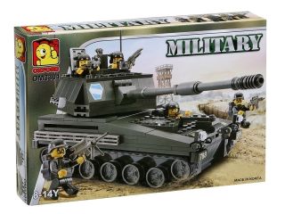 Oxford OM3301 Military Tank Building Block Toy Lego Style