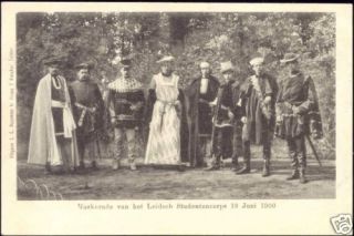 Netherlands Leiden Student Corps Masquerade 1900