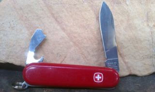 Wenger Picnic Swiss Army Knife Delemont Pocket Knife Bottle Opener
