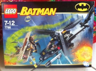 Lego Batman Set 7786 The Batcopter The Chase for The Scarecrow MISB