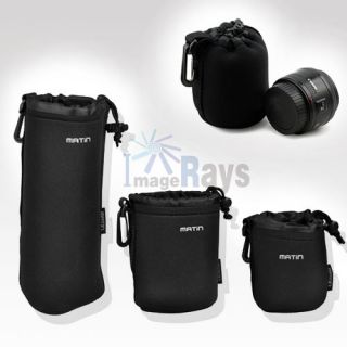 Waterproof Camera Lens Pouch Bag Case L M s 3 Pcs US Seller