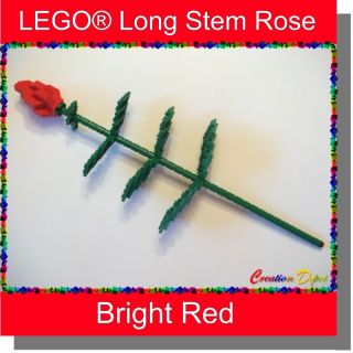 Lego® Long Stem Rose Flower Sculpture Valentines Day