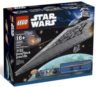 Lego Star Wars Super Star Destroyer 10221 in Box Fast Shipping