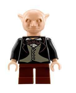 LEGO Harry Potter 10217 Diagon Alley GOBLIN MINIFIGURE #1 brown pants