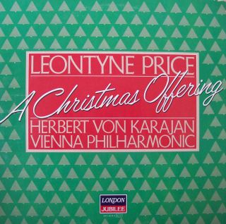LEONTYNE PRICE w VIENNA PHILHARMONIC ORCHESTRA A CHRISTMAS OFFERING LP