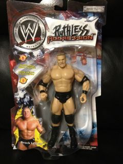 WWF WWE Jakks Brock Lesnar Ruthless Aggression Action Figure 2002 New