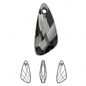 Swarovski Elements 6690 Crystal Wing Pendant All Sizes All Colours
