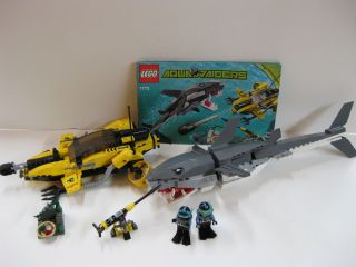 Lego Aquaraiders 7773 SHARK ATTACK underwater building block playset