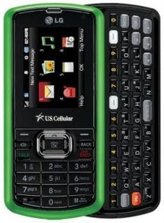LG UX265 Rumor2 US Cellular Green Phone QWERTY Broken