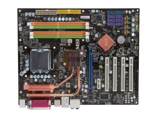 MSI P45 NEO3 Fr LGA 775 Intel P45 ATX Intel Motherboard