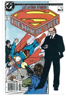 1986 Superman Man of Steel No 4 Lex Luthor Strikes