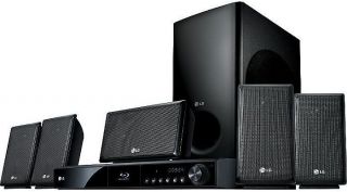 LG LHB335 1 10 kW 5 1 Home Theater Speaker System Blu Ray and DVD