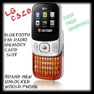 LG InTouch Lady Town C320 Unlocked Cell Phone Cute