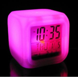 Cute Lighted LED Hello Kitty Digital Clock