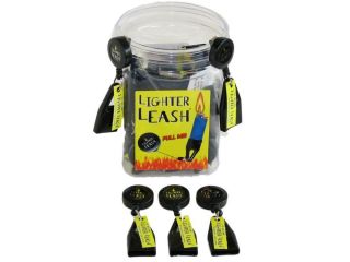 Retractable Cigarette Lighter Leash BIC Holder Set of 3