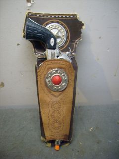 Vintage Leslie Henry Cap Gun and Holster