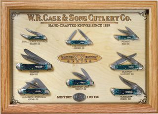 Case Limited Edition Blue Lagoon Mint Knife Set 159