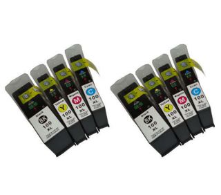 8pk for Lexmark 100 XL Ink Cartridge Combo Prevail Pro705 Prospect