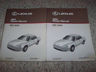 1994 Lexus ES300 ES 300 Shop Service Repair Manual Set
