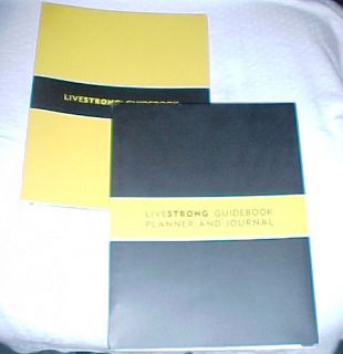 Livestrong Guidebook Guidebook Planner Journal New