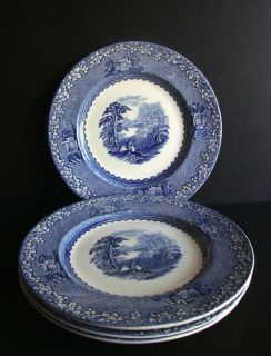 Royal Staffordshire Pottery Jenny Lind England Plates