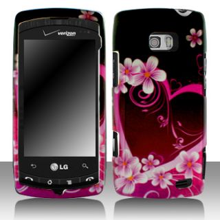 LG Ally VS740 Faceplate Snap on Phone Cover Hard Case