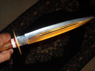 Linder Style Double Edged Hunting Dagger