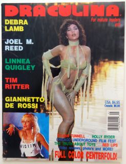 magazine 19 Scream Queens CULT HORROR Debra Lamb LINNEA QUIGLEY Rare
