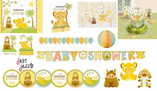 Lion King Baby Shower Party Supplies You Pick Invite Balloons Decor