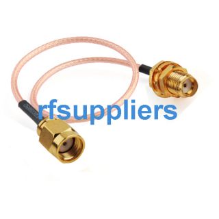  EXTENSION Cable Lead Wireless RP SMA SMA RG316 15CM Linksys router