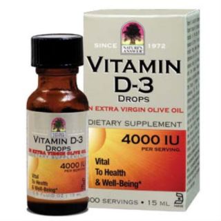 Natures Answer Vitamin D3 Liquid Drops 4000 IU 300 Servings