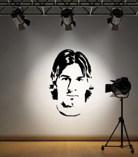 Lionel Messi Football Barcelona Wall Art Sticker F052