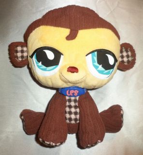Adorable Littlest Pet Shop Monkey 7 Plush Stuffed Animal Great