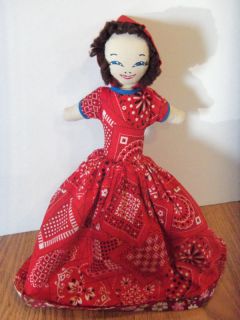 Vintage Flip Doll Vintage Little Red Riding Hood Doll