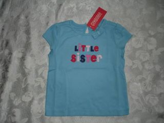 Girls Gymboree New York Girl Little Sister Shirt 3T