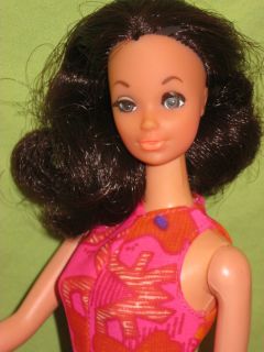 Vintage Barbie Mod 1972 Walk Lively Steffie Doll in Original Outfit