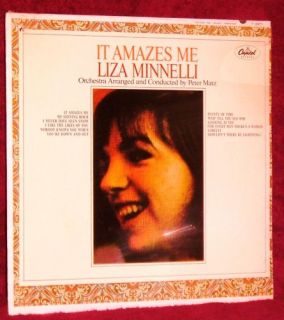 LP Liza Minnelli It Amazes Me 1965 Capitol SEALED Orig