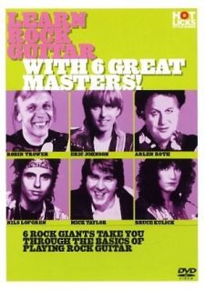 Learn Rock Guitar with 6 Great Masters Hot Licks DVD HOT702 Roth