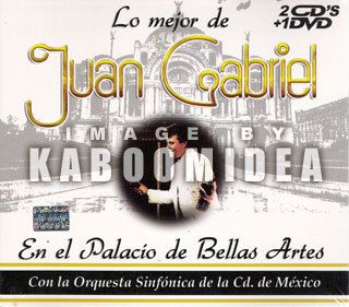 Juan Gabriel Lo Mejor CD DVD Exitos Orquesta Sinfonica de Mexico