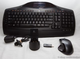 Logitech MX5500 Revolution Black Bluetooth Cordless Keyboard Mouse Kit