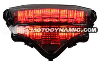 2003 2009 Yamaha FZ6 Sequential LED Tail Light Smoke Lense