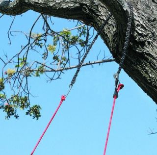 Long Reach Rope Chain Saw w Handle Sawing Prunning Tree Limb Shrub
