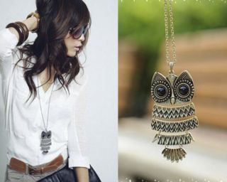 Women Vintage Pendant Long Chain Necklace Fashion Jewellery Gift More