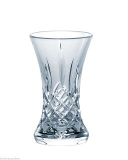 Galway Irish Crystal Longford Pattern 5 inch Waisted Vase