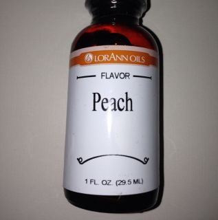 oz Peach Flavoring Flavored Lorann Oils