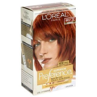 Loreal Preference Hair Color RR 07 Intense Red Copper